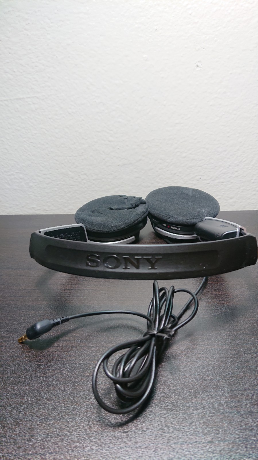 Vintage SONY MDR-NC6 Noise Canceling Headphones ( WORKING Needs Ear Pads)