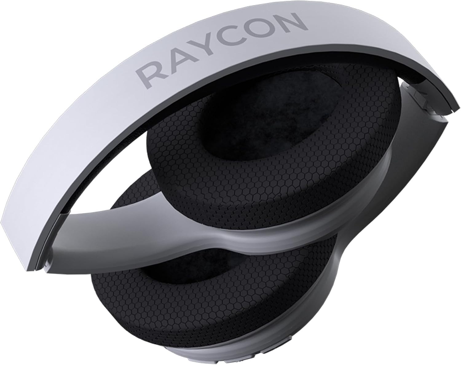 Raycon Fitness Bluetooth Headphones – Over The Ear Headphones White- RBH841