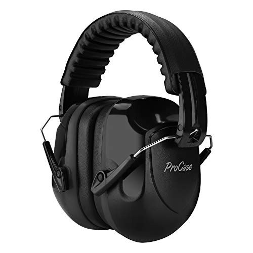 Versatile NRR 28dB Hearing Protection Ear Muffs – Ideal for Work & Travel
