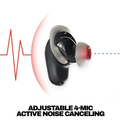 Method 360 ANC Wireless Earbuds, Sound by Bose, Bluetooth True Black