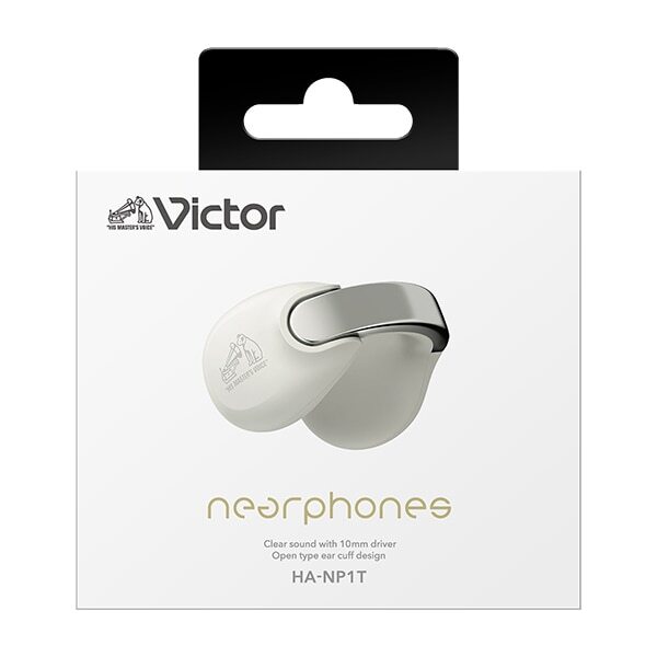 Victor Completely wireless earphones Bluetooth off-white HA-NP1T-W