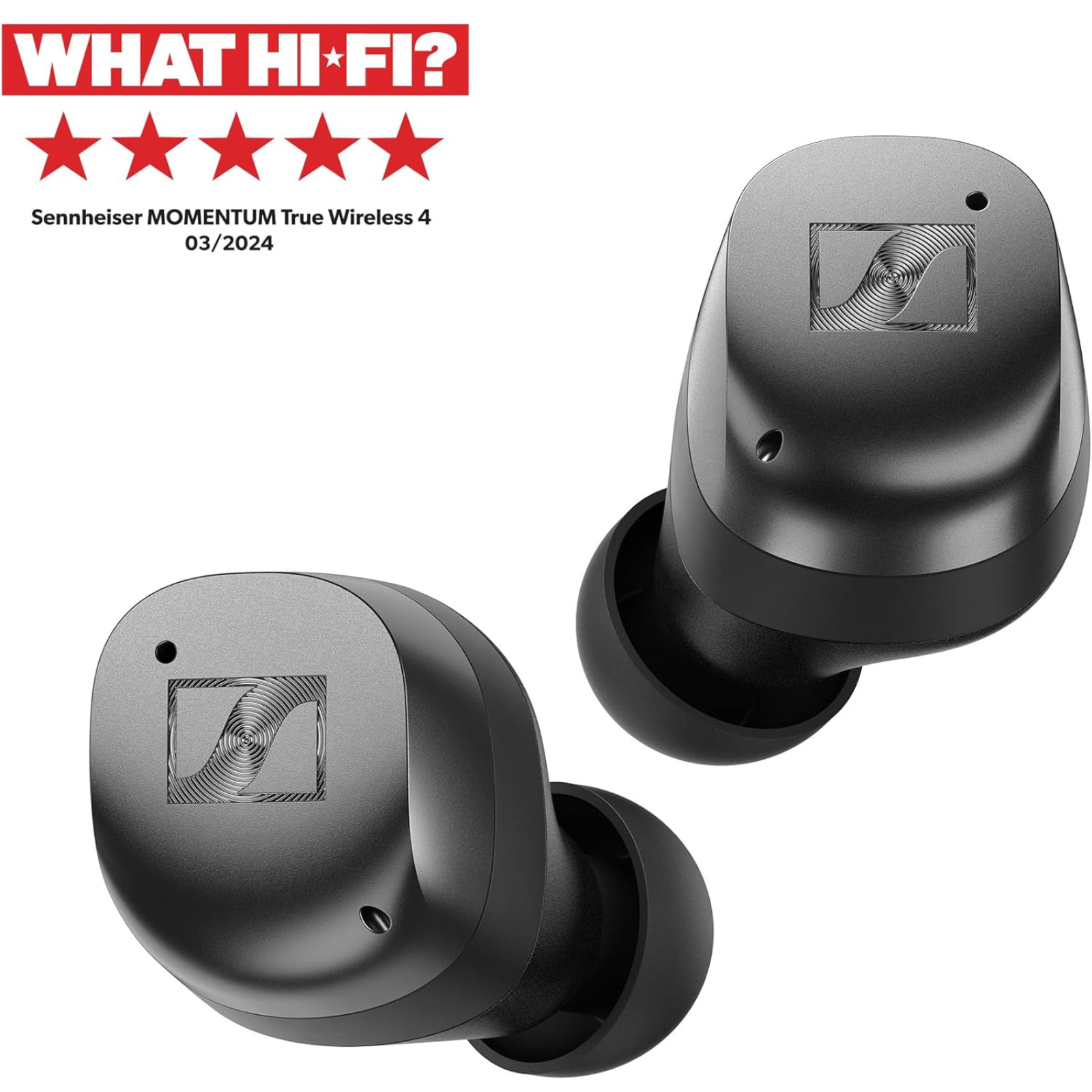 Sennheiser MOMENTUM True Wireless 4 ANC Bluetooth Earbuds aptX Lossless IP54 NEW