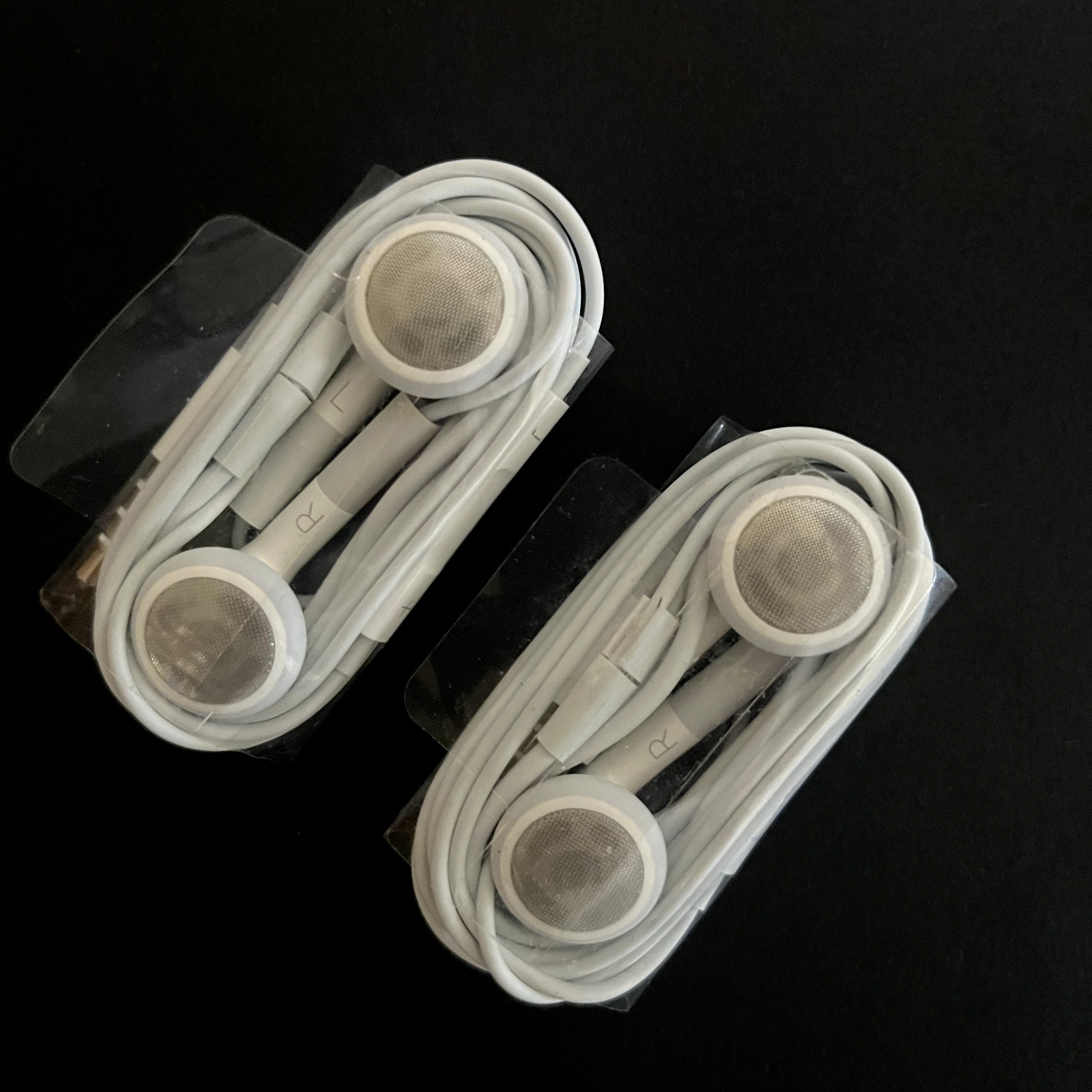 FACTORY APPLE IPOD IPHONE ORIGINAL EARBUDS HEADPHONES + VOLUME CONTROL + MIC