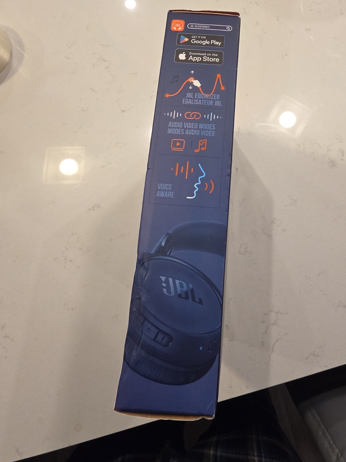 JBL Harman Tune 520BT Bluetooth Wireless On-Ear Headphones Blue Brand New