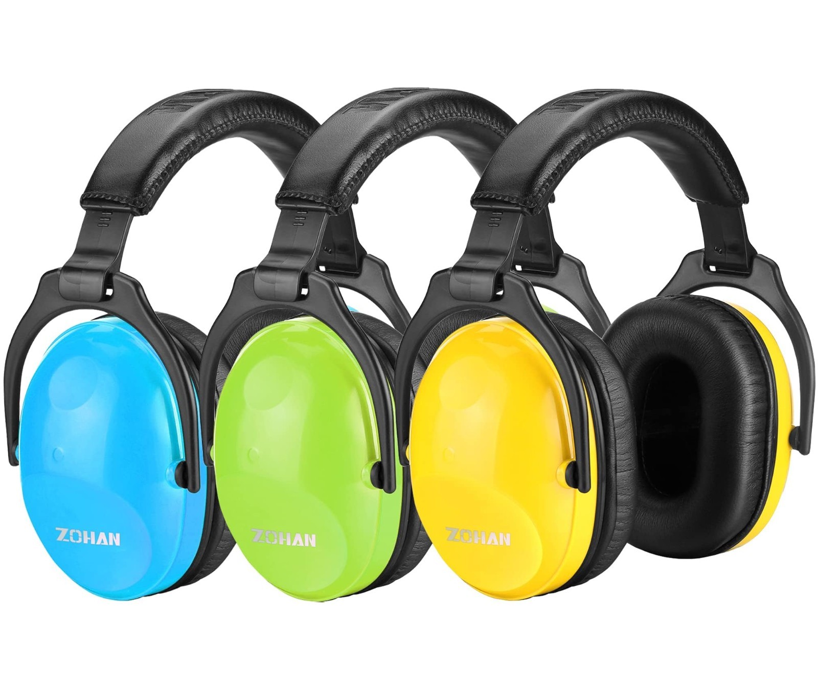 Kids Noise Cancelling Headphones 3 Pack – Ear Protection for Concerts, Events, F