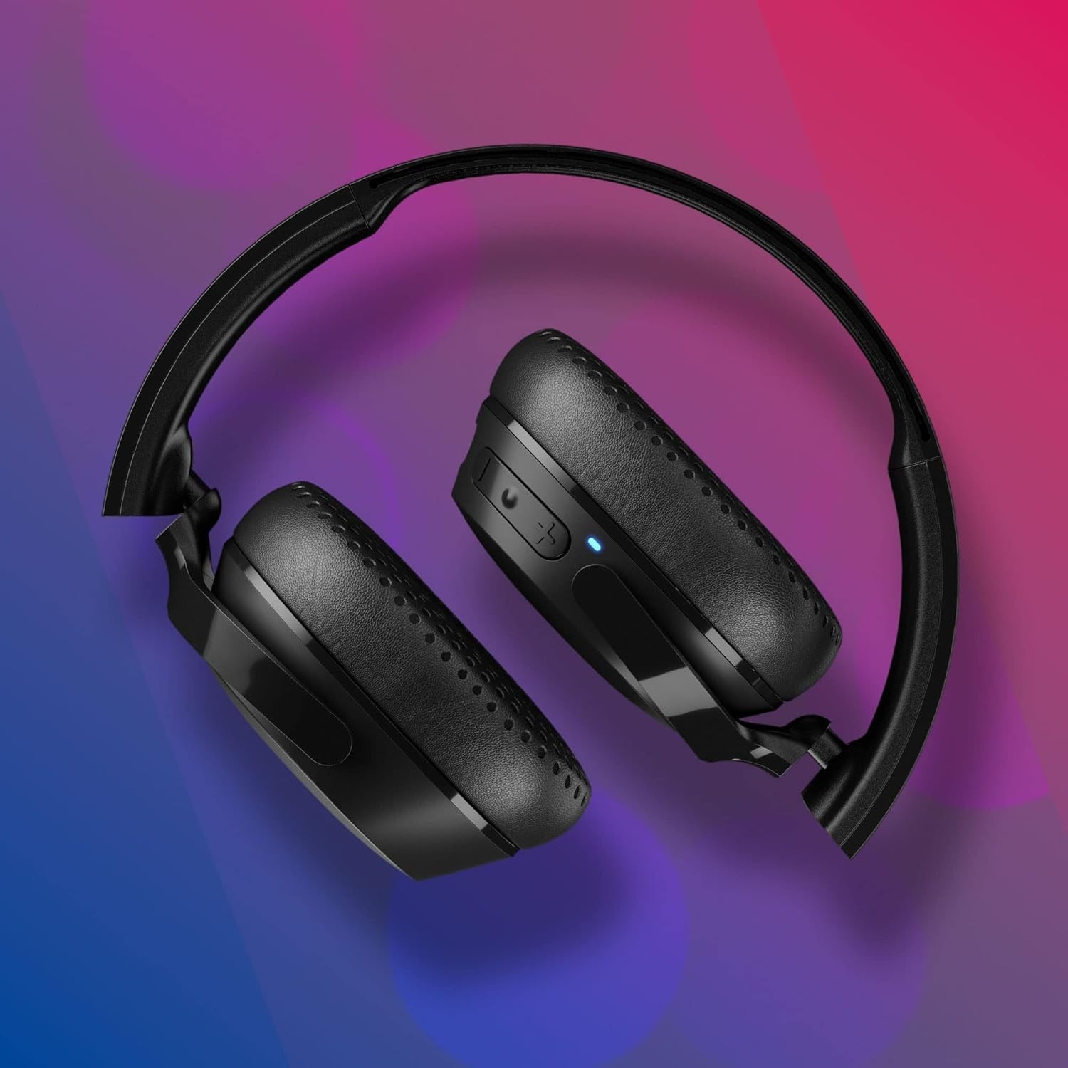 Skullcandy Riff Wireless 2 Bluetooth On-Ear Headphones- True Black