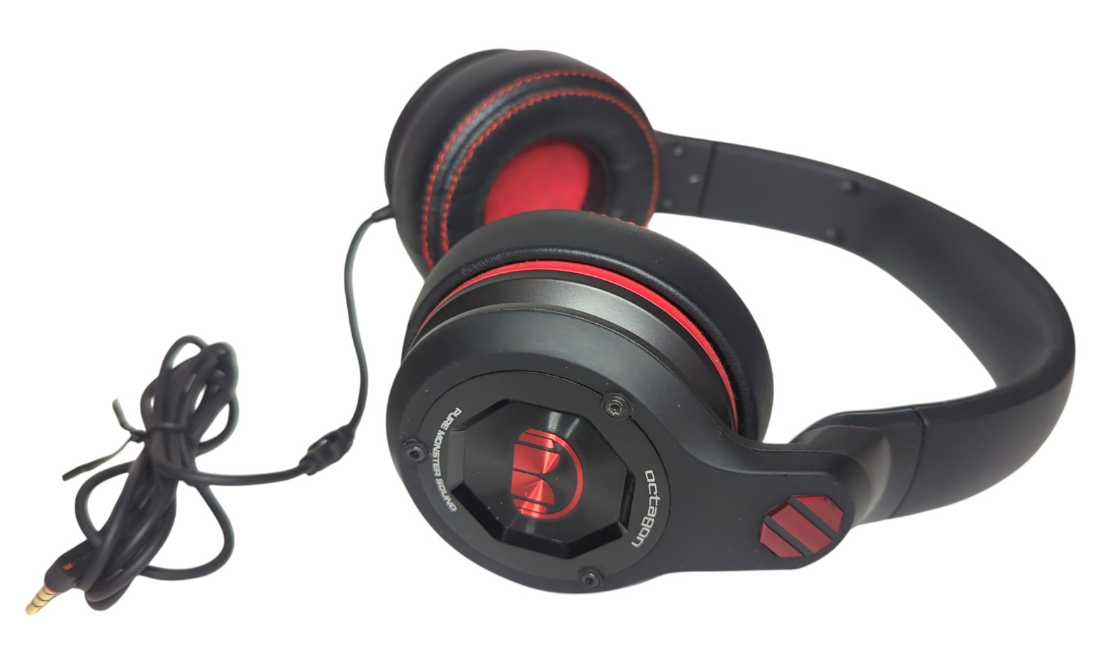 Monster UFC Octagon Over The Ear HEADPHONES Wired DJ Style 2016 -VIDEO BELOW!