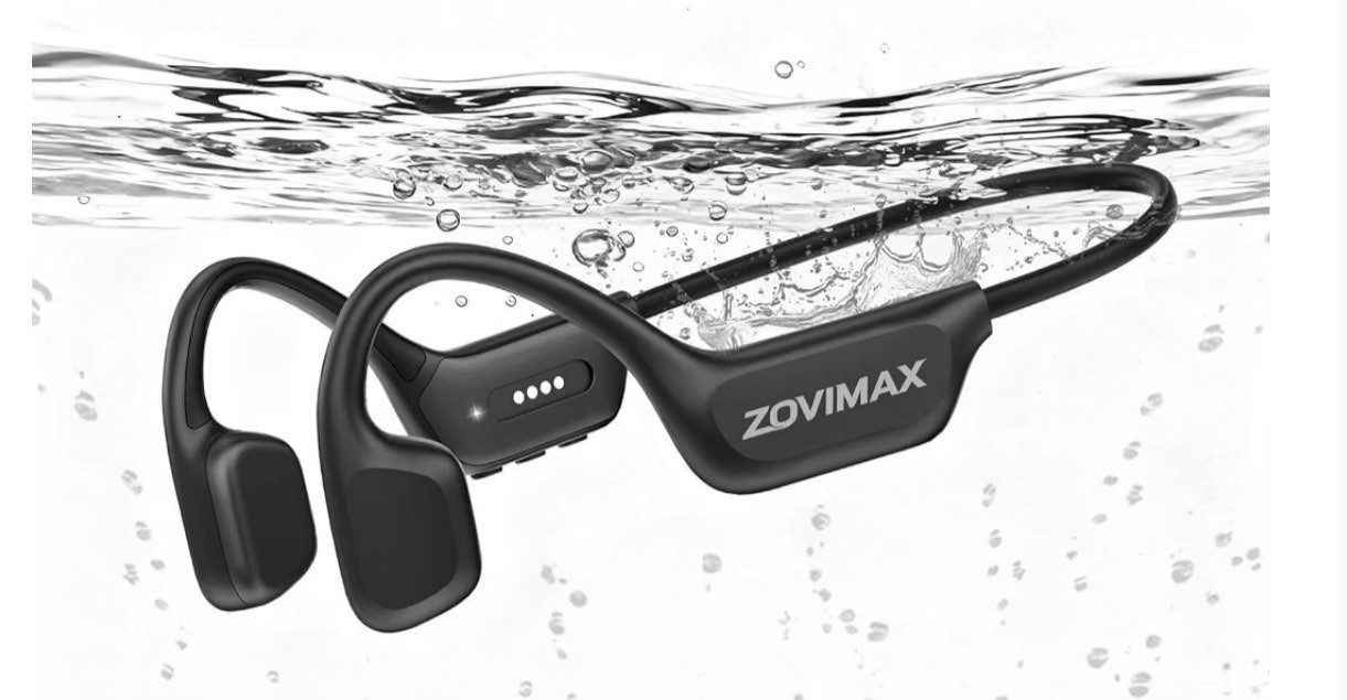 Bone Conduction Headphones, IPX8 Waterproof Swimming Headphones, 8GB Memory NEW!