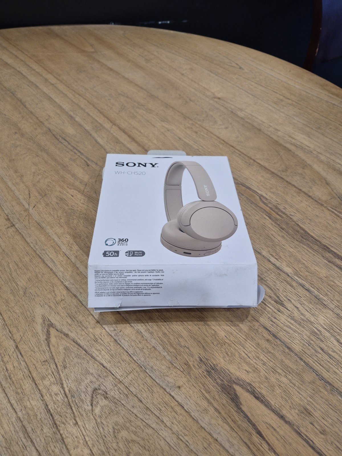Sony WH-CH520 Over Ear Wireless Bluetooth Headphones WHCH520 – BEIGE