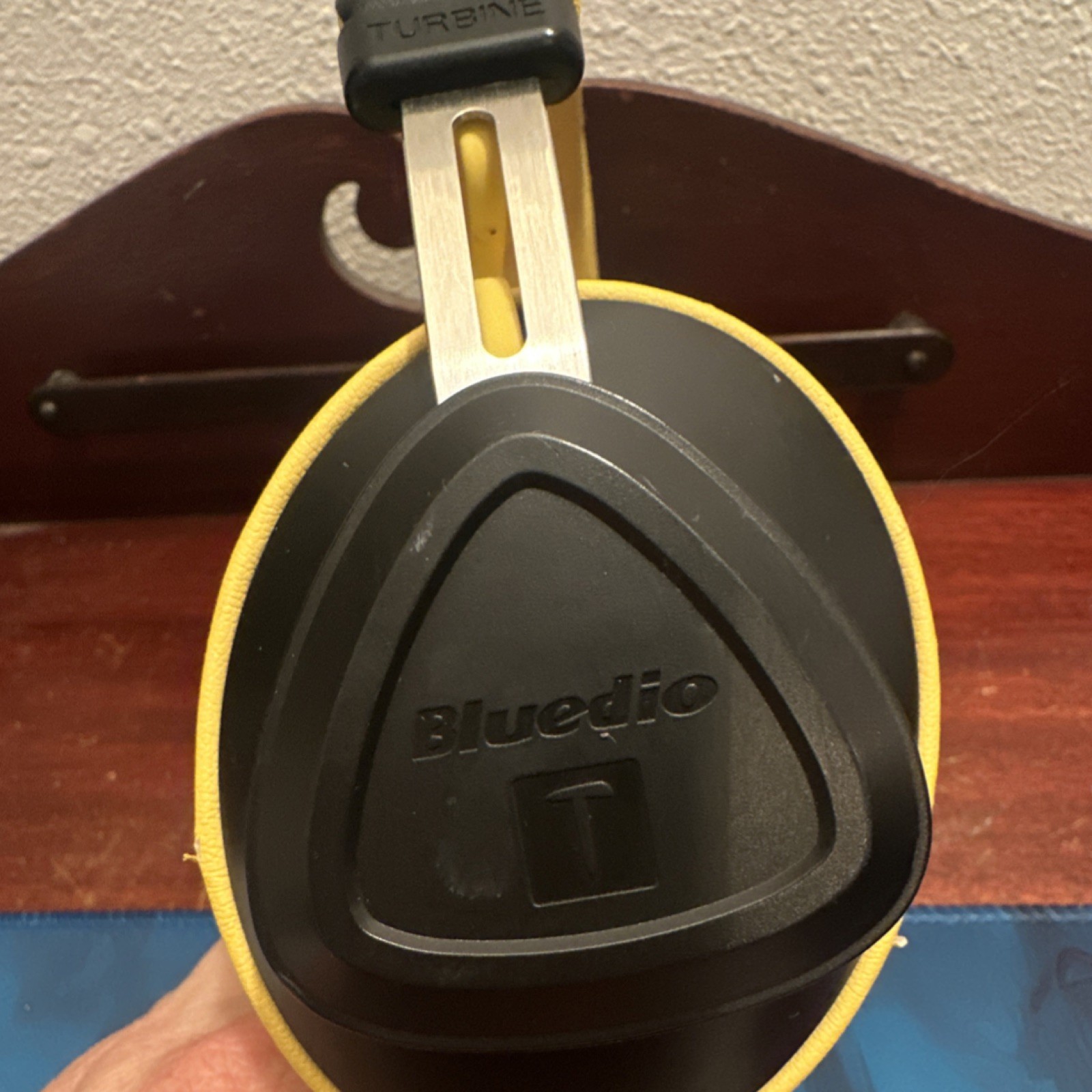 Bluedio Turbine Yellow/Black Headband Double Ear-Cup Over-Ear Headphones