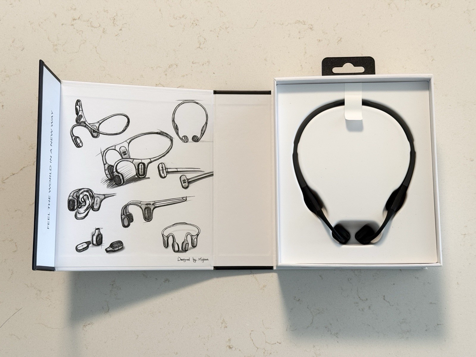 MOJAWA Run Plus Bluetooth Sports Bone Conduction Headphones Black