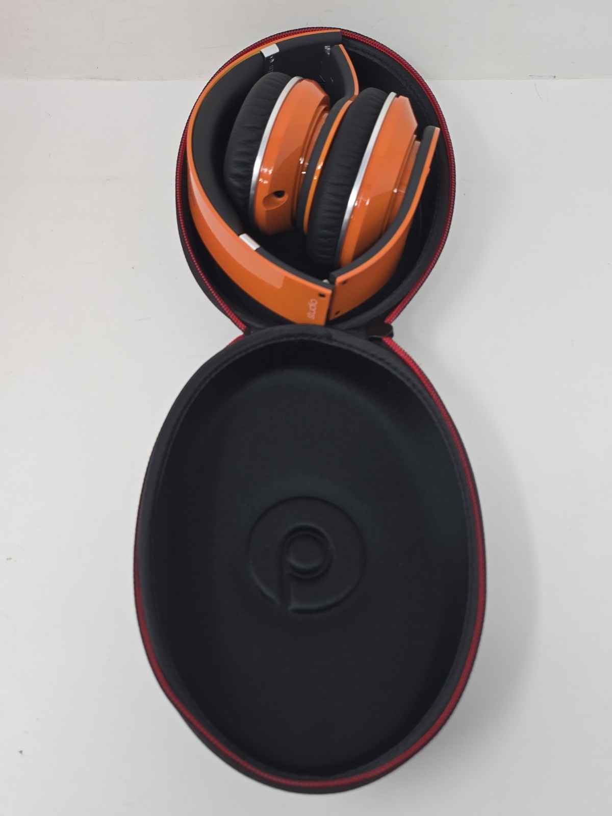 Beats Studio 1st Gen Wired Headphones, Orange, Beats by Dre, Excellent, Tested