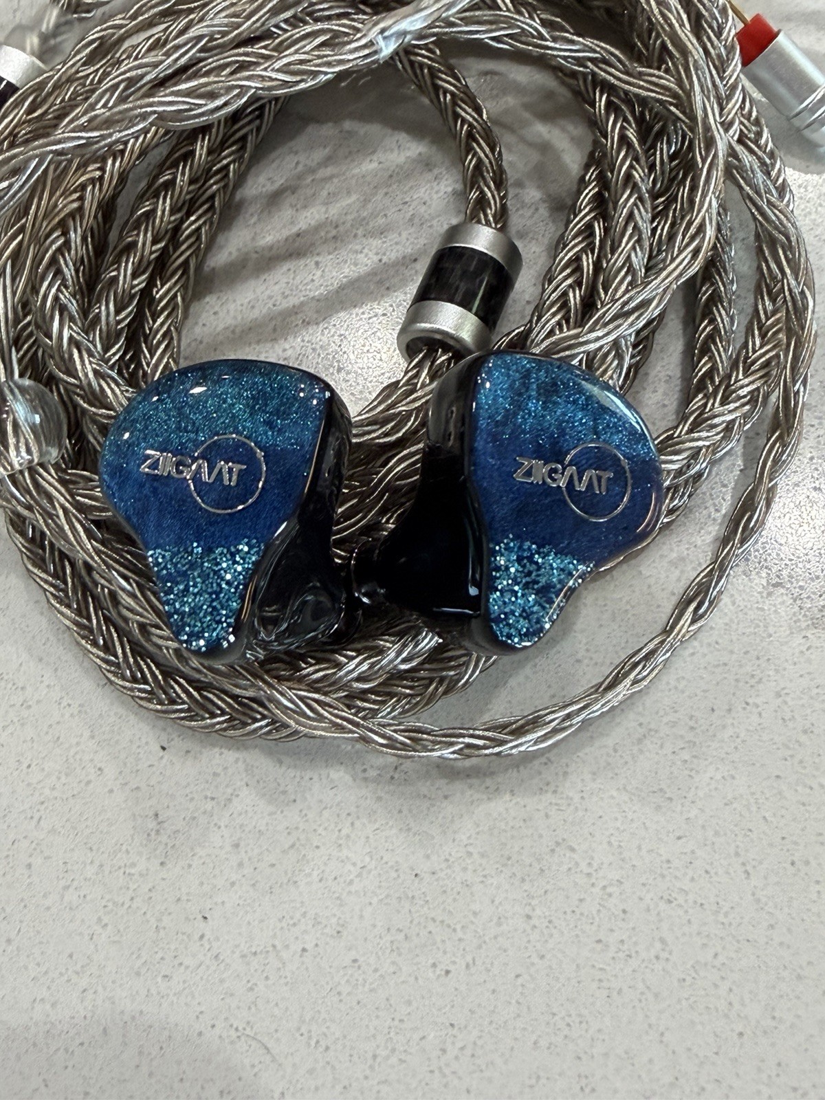 Linsoul ZiiGaat x Fresh Reviews Arete in Ear Monitor IEM Earphone Blue