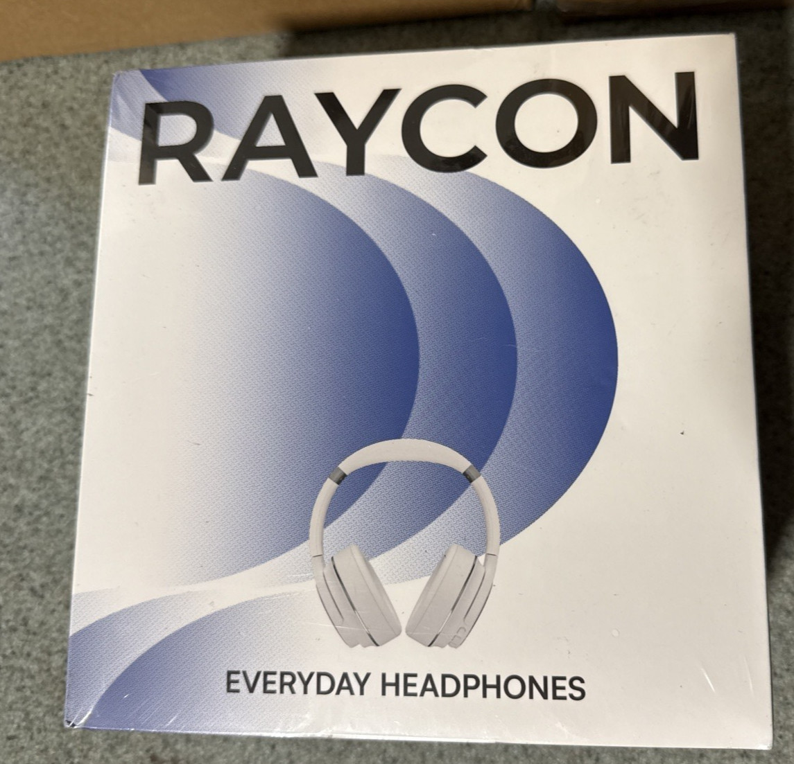 Raycon RBH820-WHI The Everyday Over-Ear Noise-Canceling Headphones – Black