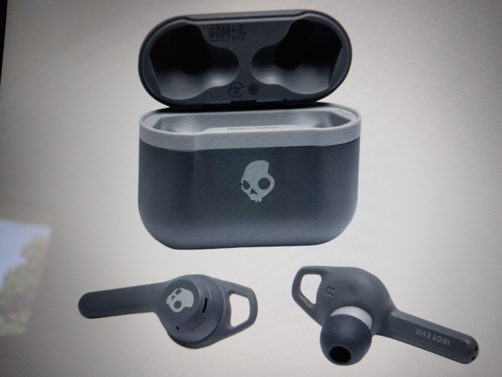 Skullcandy Indy Evo True Wireless Earbuds (Chill Grey)