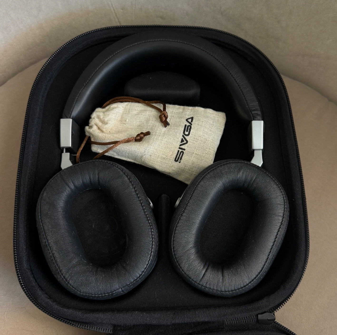 SIVGA SV006 Classic Overear Headphones Closeback Wooden HIFIAudio Wired