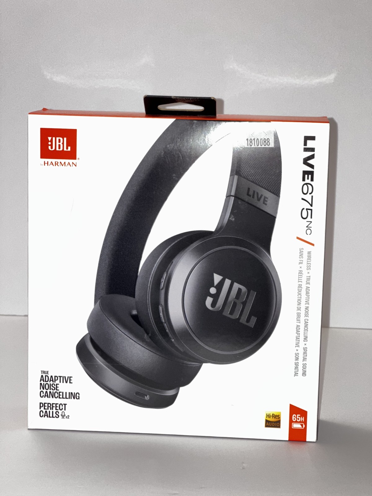 JBL Live 675NC Noise Cancelling Bluetooth On-Ear Wireless Headphones – Open Box