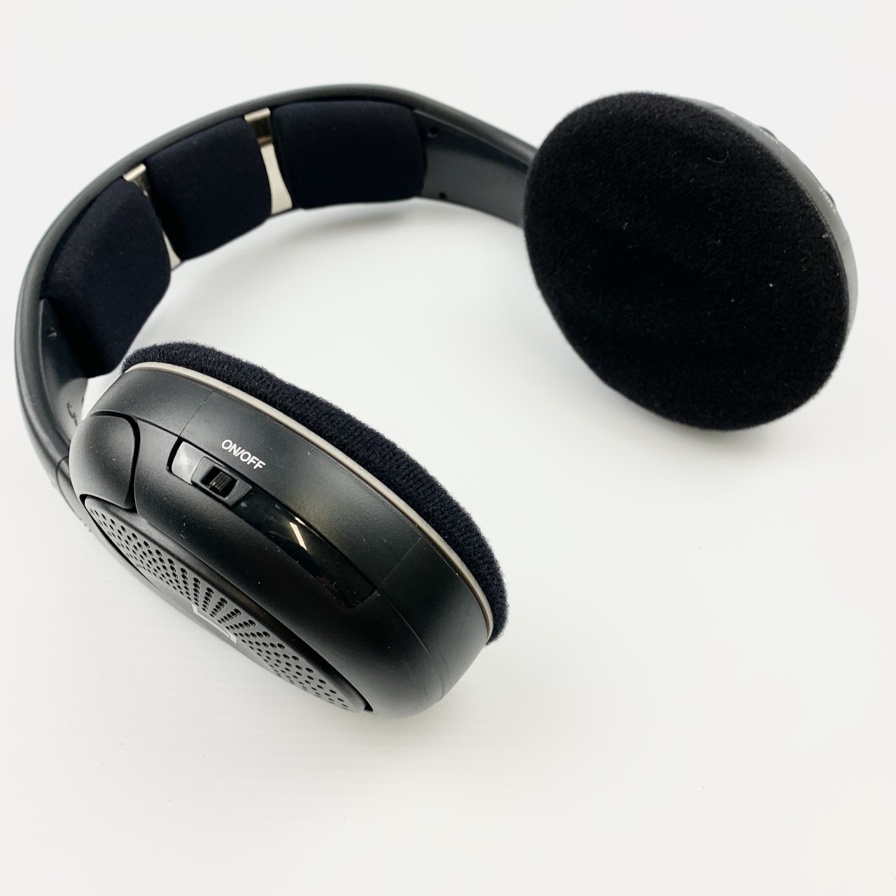 Sennheiser HDR 120 II On Ear Wireless RF Headphones Charging Cradle Read Descr.