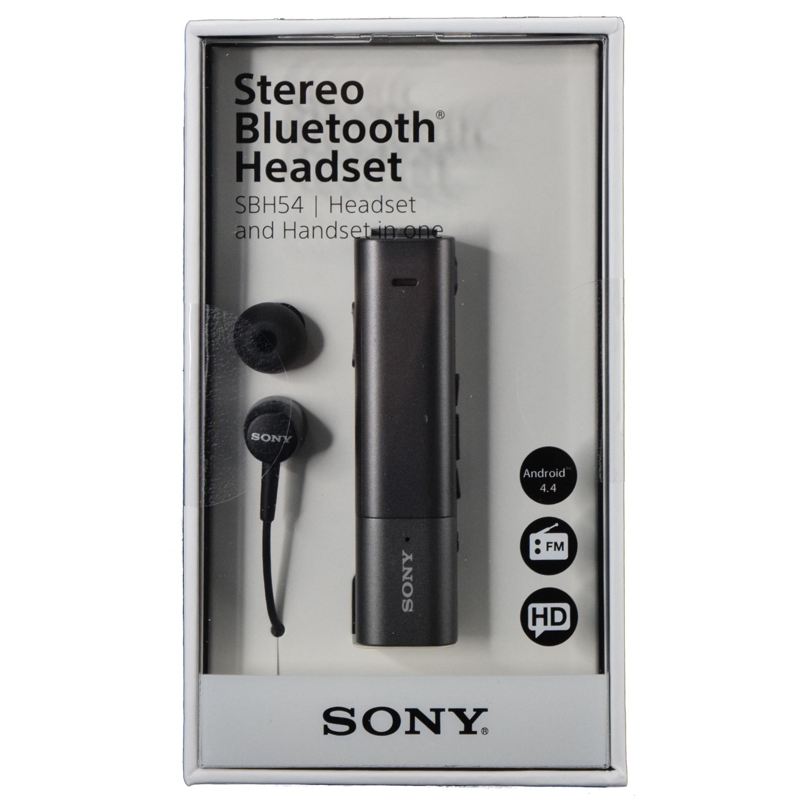 Sony SBH54 NFC Stereo Bluetooth HD Voice Noise Cancellation Headset FM Handset