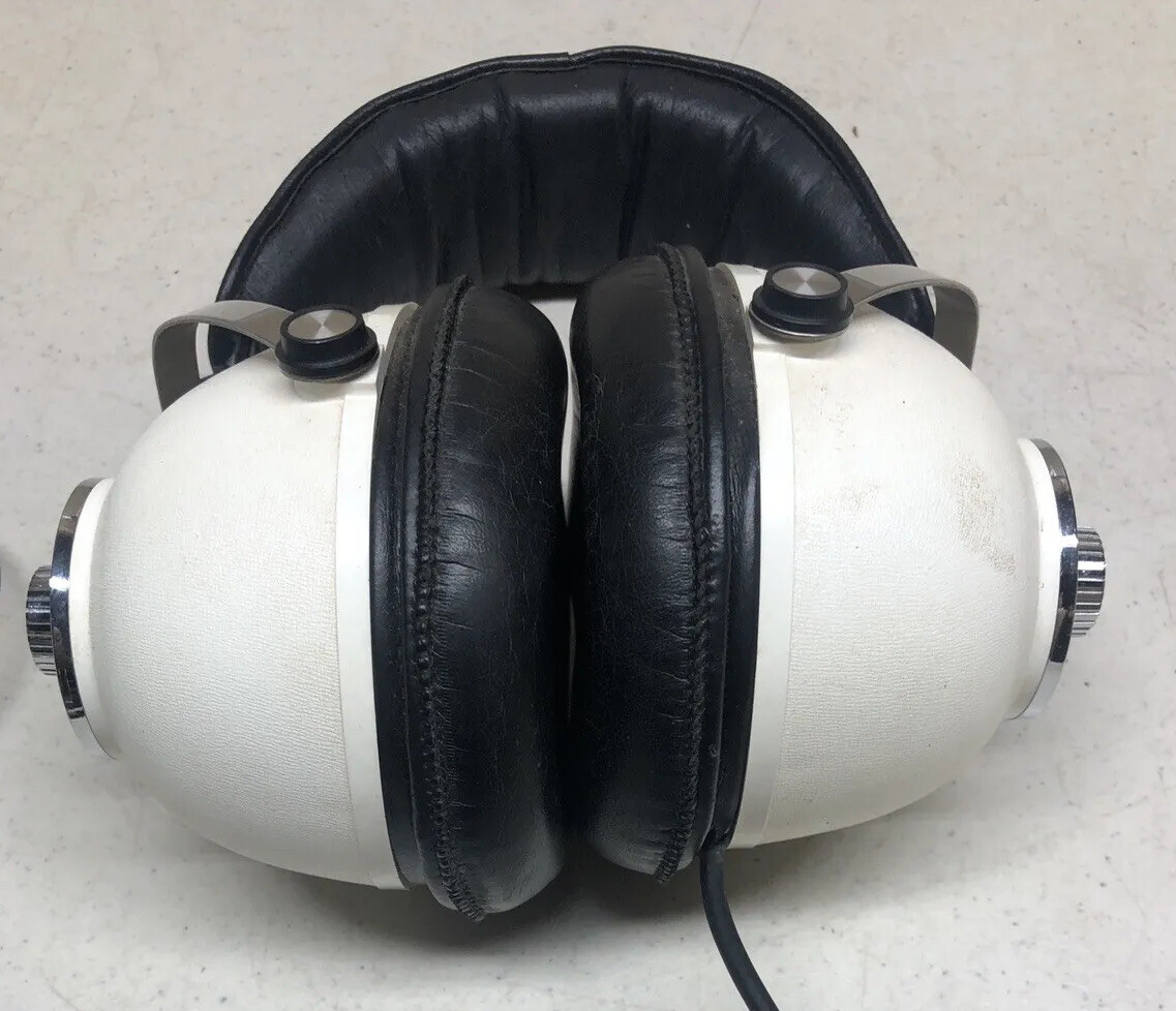 Lykes SHP 500 Stereo Headphones- White Untested