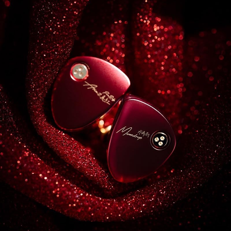 Moondrop Aria 2 Deep Red HiFi In-Ear Monitors HiFi Earbuds Special Edition IEM
