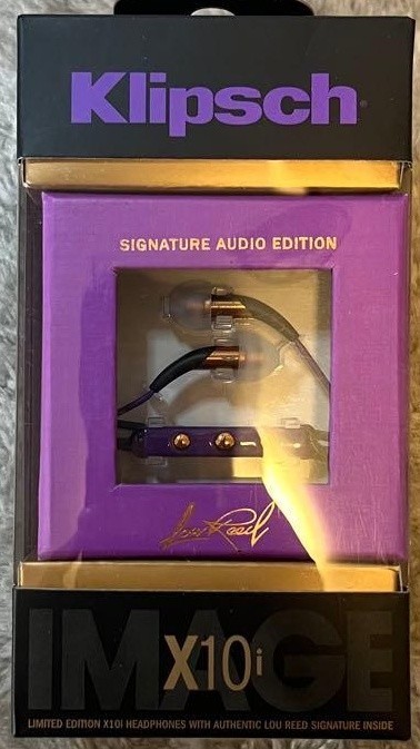 Klipsch Image X10i Lou Reed Signature Edition Model