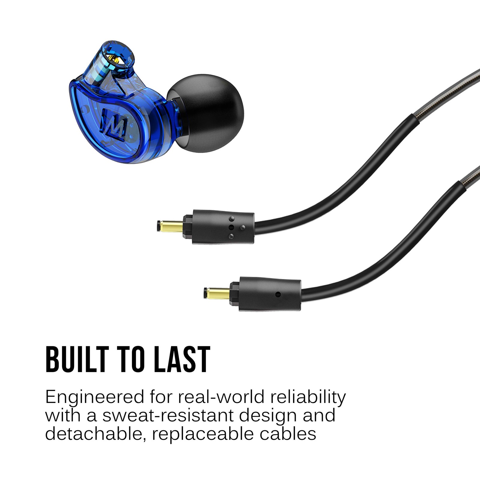 M6 Pro 2Nd Gen In Ear Monitors Noise Isolating Headphones With Microphone