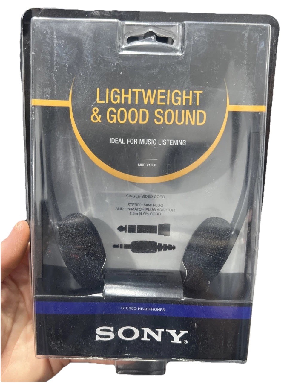 Sony MDR-210LP Lightweight Stereo Headphones New Old Stock 2009