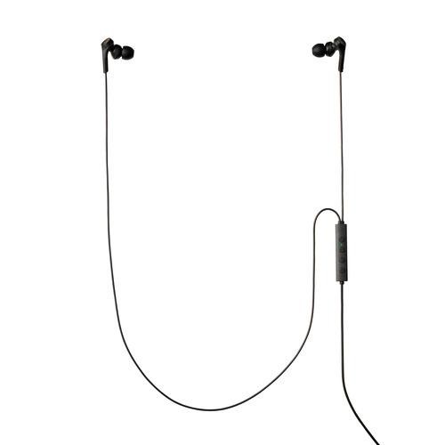 Audio-Technica ATH-CKS330NC Black USB-C Wired Noise Cancelling Mic Earphones New