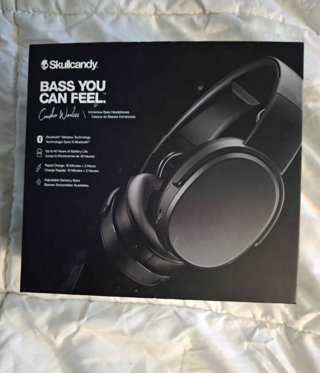Skullcandy Crusher Wireless Headphones – Black