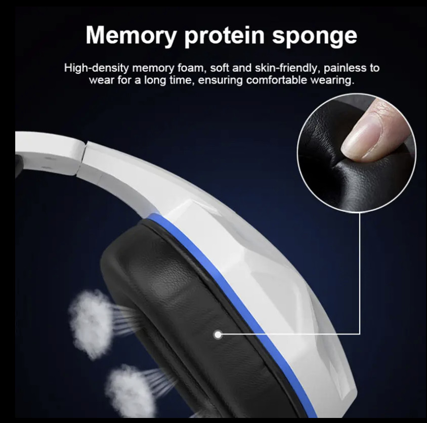 Wireless Gaming Headset Wired Headphones New Hand free/wired Headphones Over-Ear