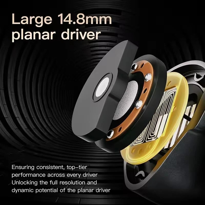 Letshuoer S12 Ultra In-Ear Earphone 14.8mm Large Planar Magnetic Driver Monitor