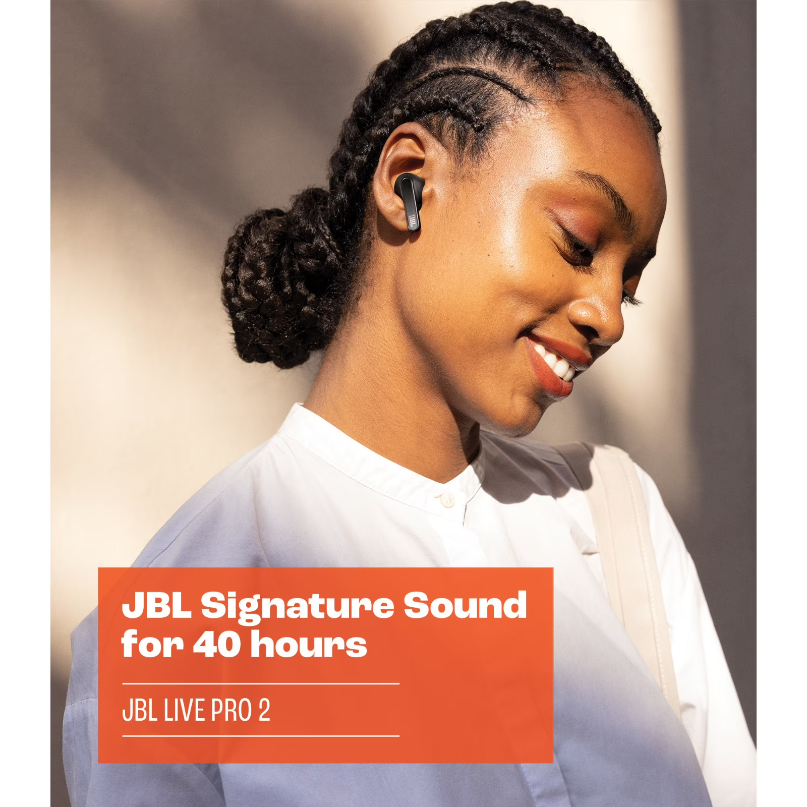 JBL Harman Live Pro2 TWS Wireless Bluetooth Adaptive Noise Cancelling -Rose Pink