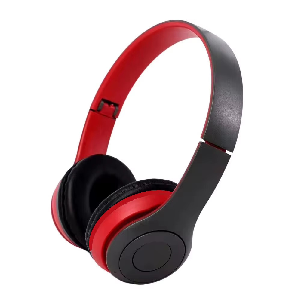 P47 Wireless Headphones Bluetooth 5.0 Earphones Foldable HIFI Stereo Bass for Mu