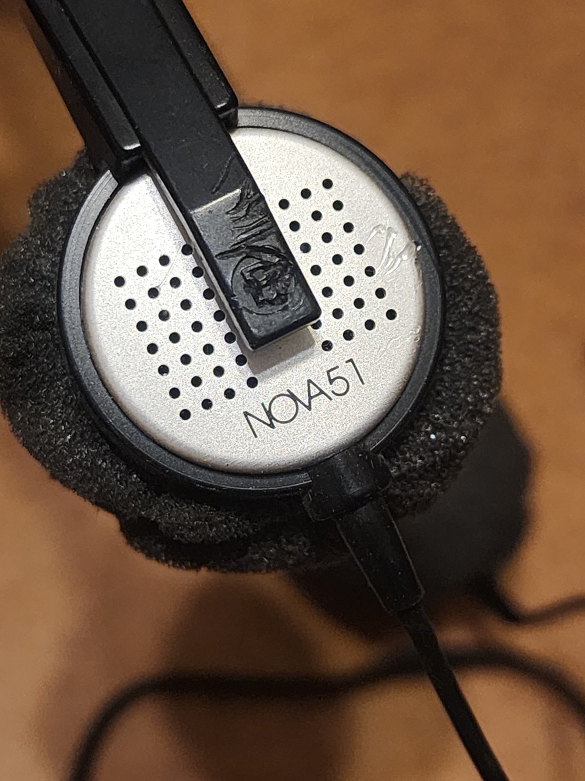VINTAGE Realistic Nova 51 – Fold-Ups Folding Headphones Retro Audio 33-979