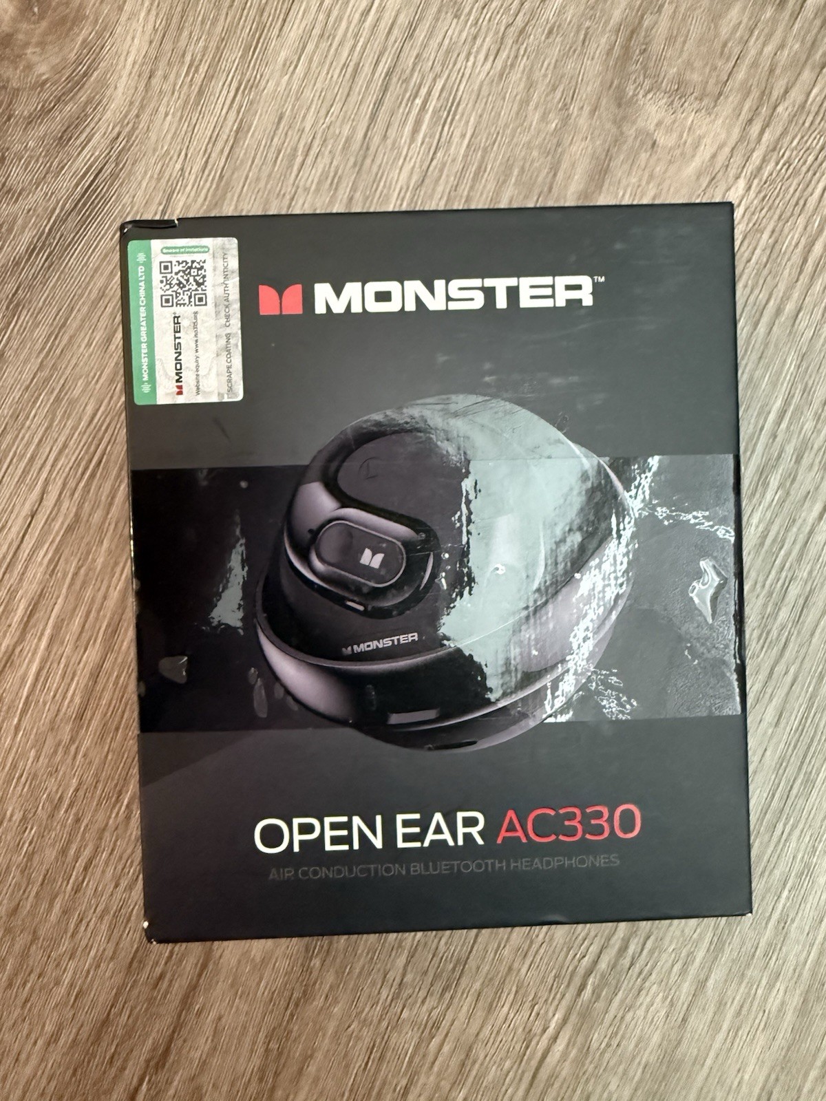 Monster Open Ear Headphones AC330,Wireless Earbuds Bluetooth 5.4 with Clear Talk