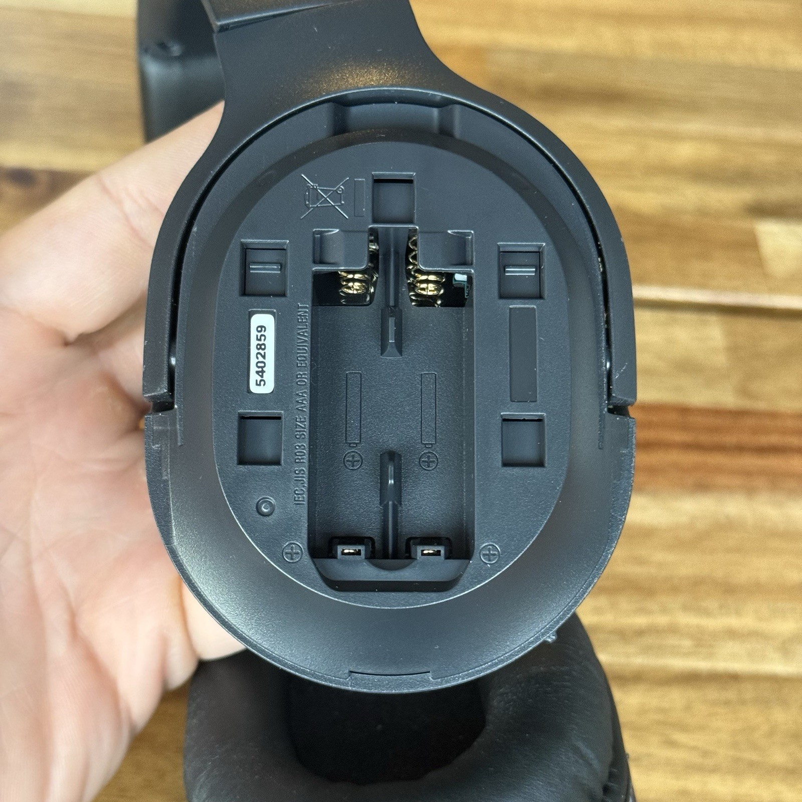 Sony WH-RF400R Wireless RF Over-Ear Headphones Black, No Charging Dock