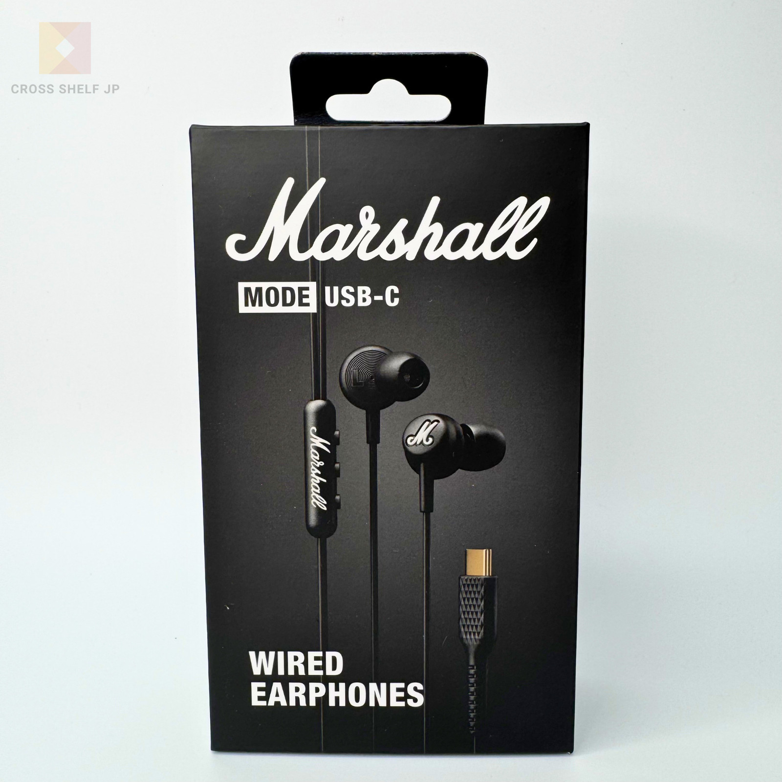 Marshall Mode USB-C Wired Earbuds Black In Ear Headphones Mic Remote
