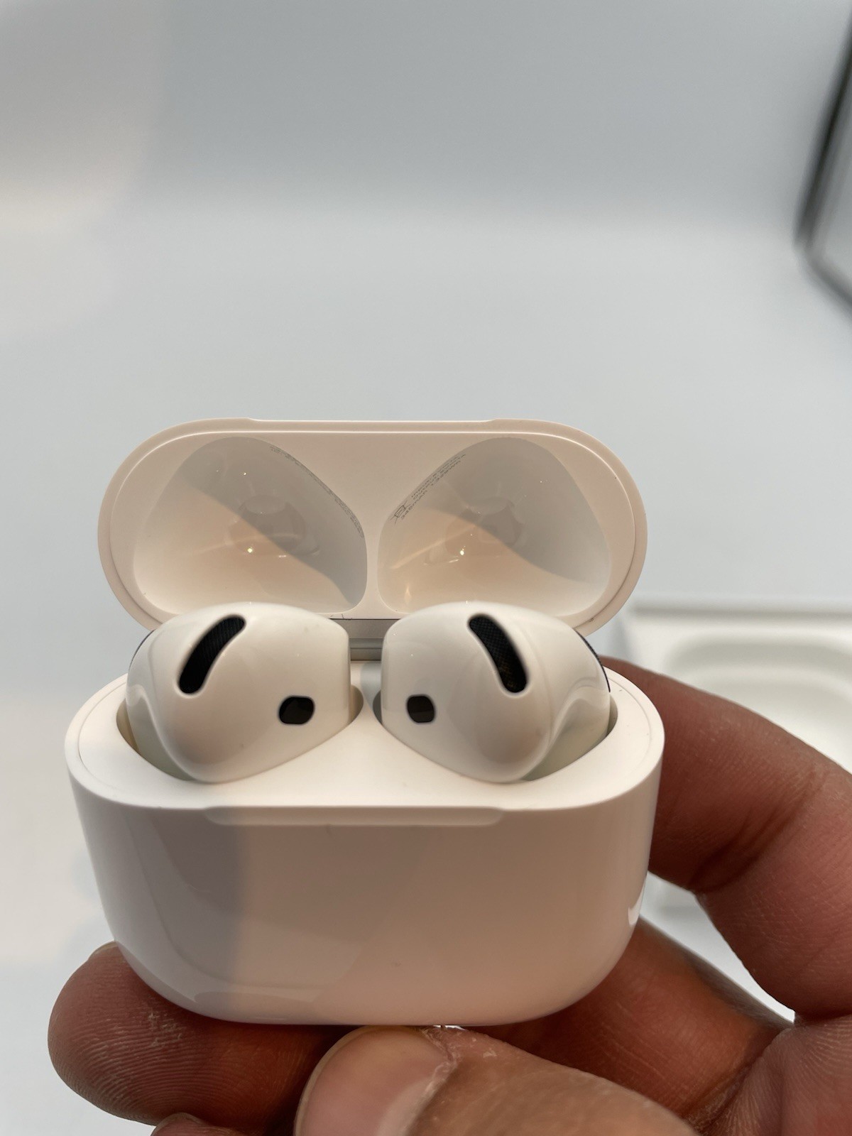 Apple AirPods 4 Wireless Earbuds, Headphones With Noise Cancellation – MXP93LL/A