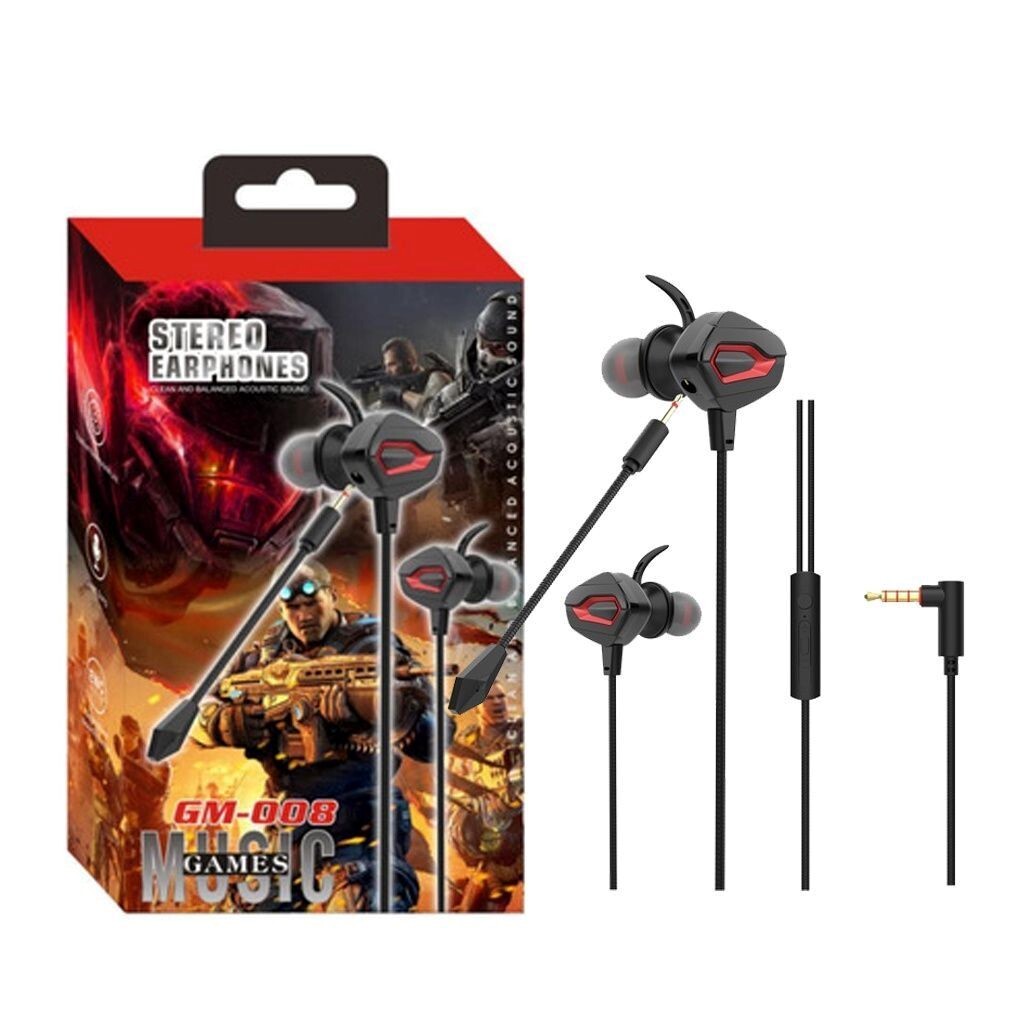 X3 Headset Video Gaming Game Console Earphones Headphone Mic Mobile Phone Bundle