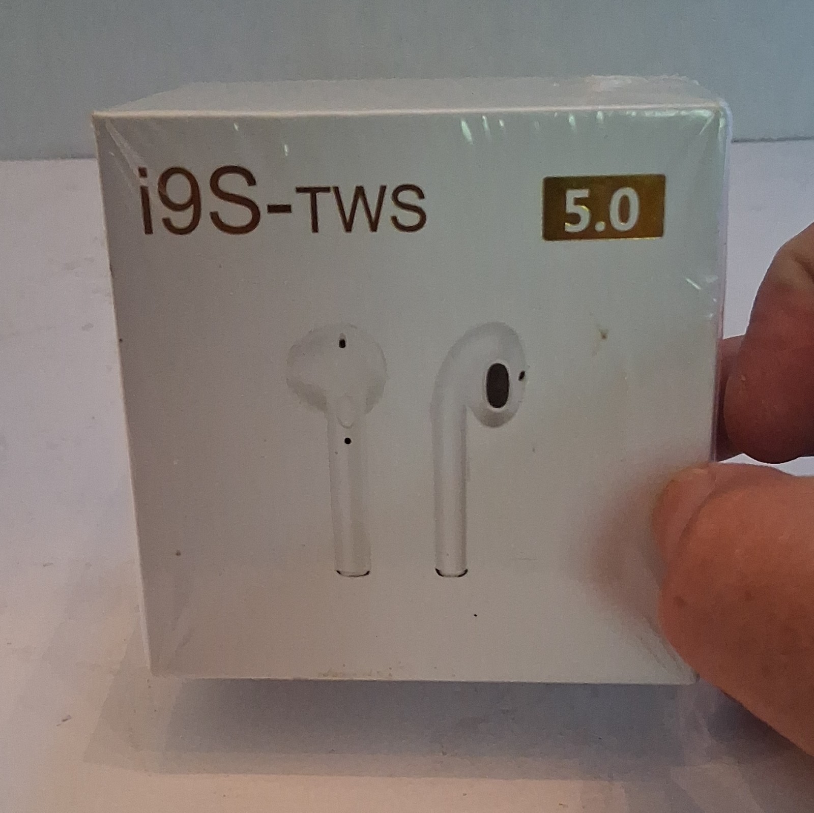 i9S-TWS 5.0 True Wireless Bluetooth In-Ear Earbuds w/ Case, White