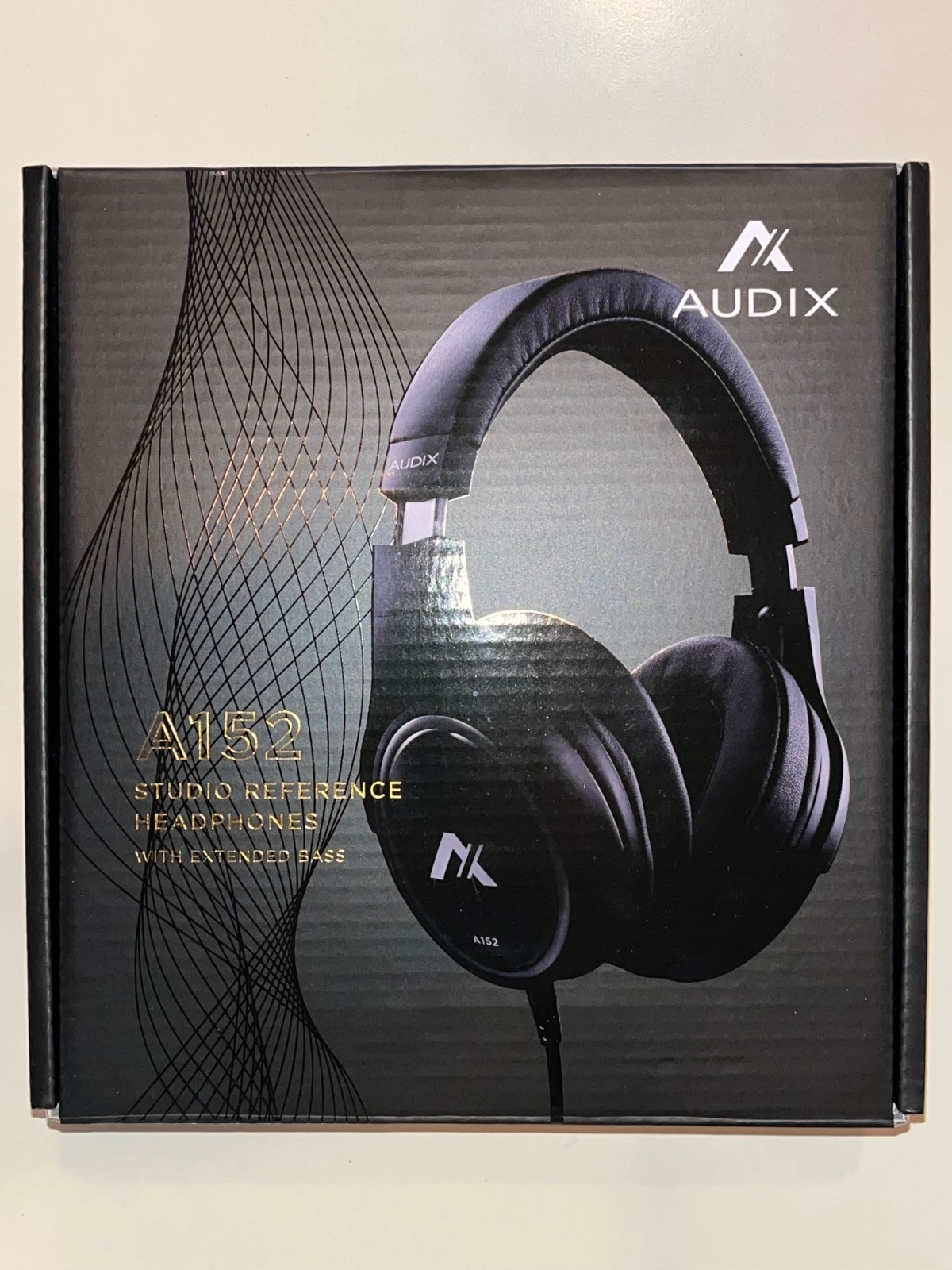 BRAND NEW AUDIX A152 Studio Reference Headphones with Extended Bass, Case, Cable