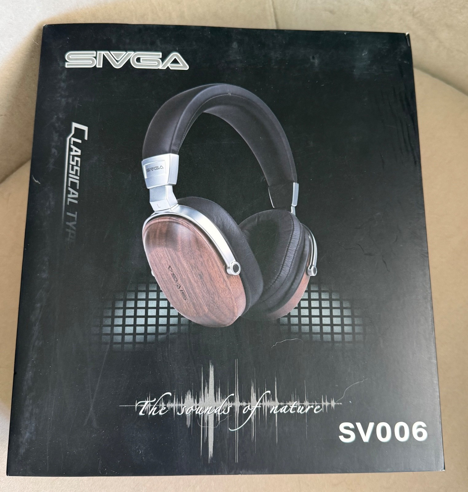 SIVGA SV006 Classic Overear Headphones Closeback Wooden HIFIAudio Wired