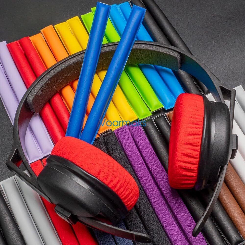 Ear Pads For Sennheiser HD25 HD250BT Rainbow Headband Cushions Foam Covers