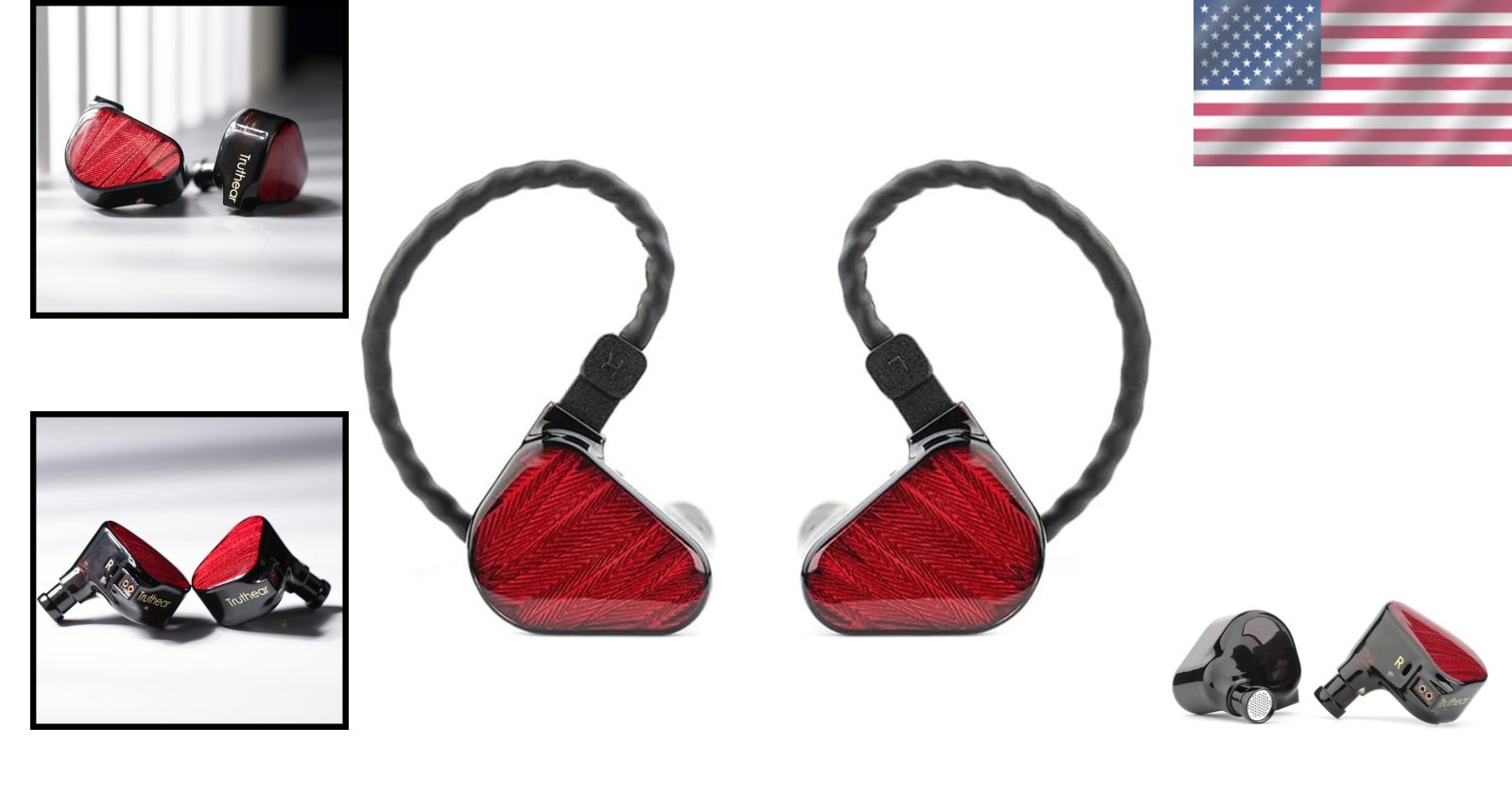 x Crinacle Zero:RED Dual Dynamic Driver In-Ear Headphones – 10mm/7.8mm, 17.5 …