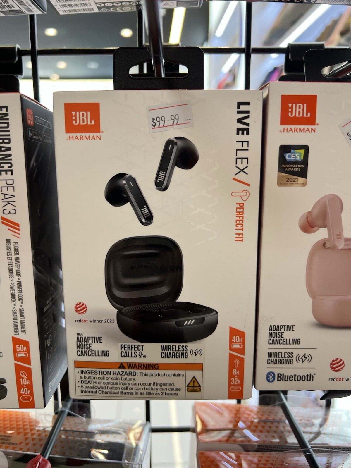 JBL Live Flex Wireless Bluetooth Earbuds *New, Open Box