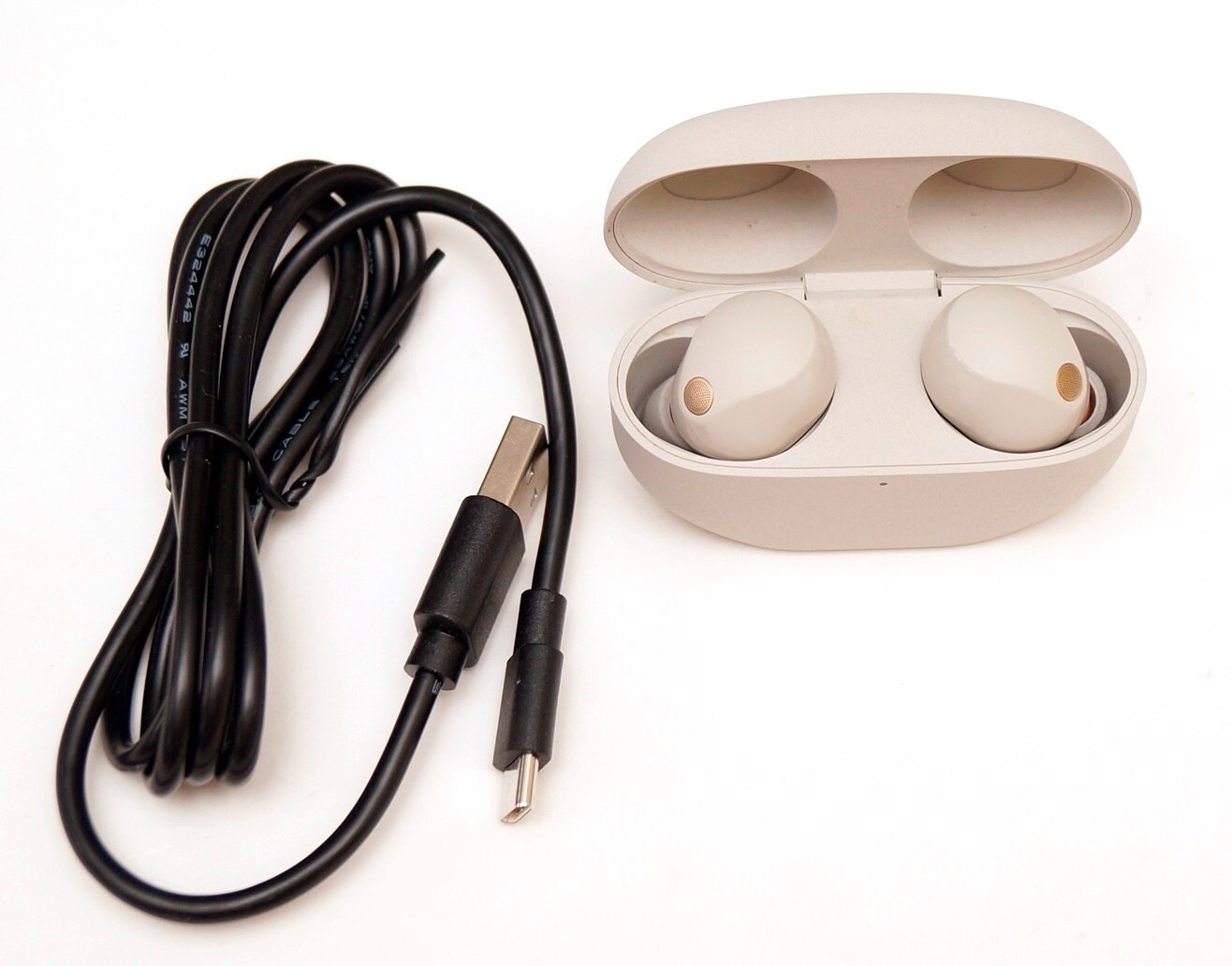 SONY WF-1000XM5/S Headphones Bluetooth Noise Canceling WF-1000XM5 Silver/Beige