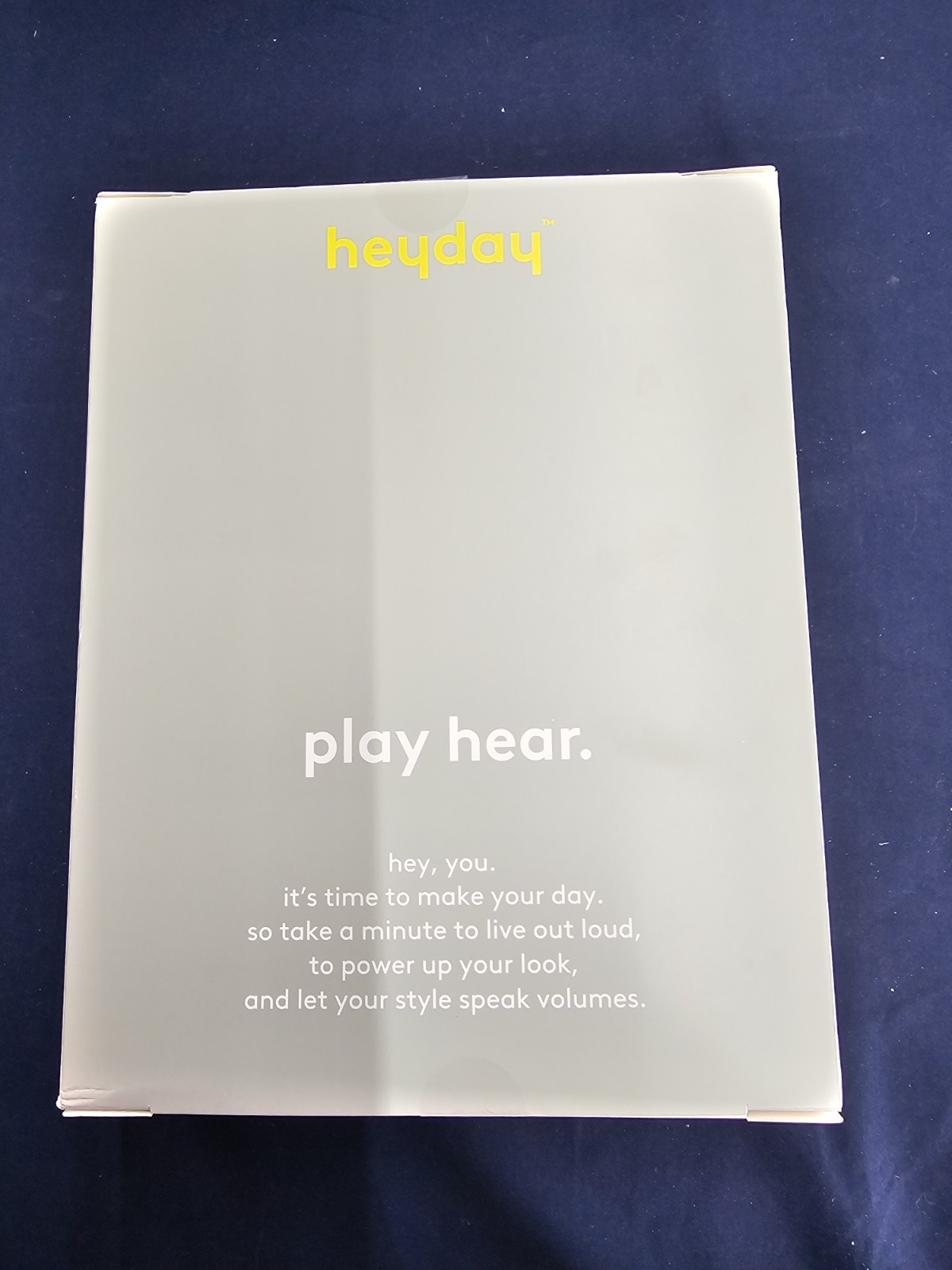 Heyday 1100 Series Purple Wired On-Ear Headphones Headband 3.5mm Jack