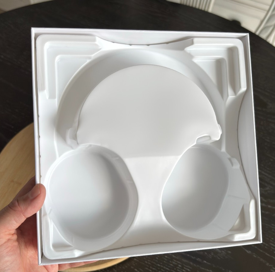 (Empty Box ONLY) Picun F8 Pro ANC Wireless Headphones – Grey – Includes Sleeve