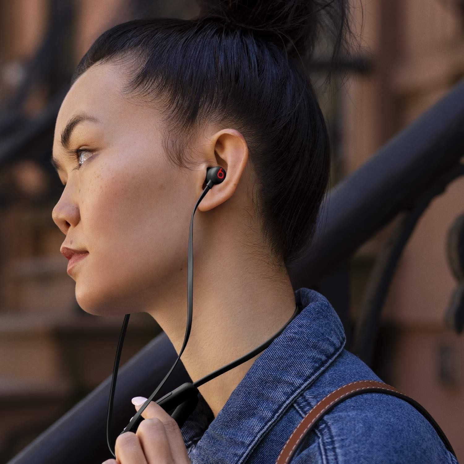 Beats Flex All Day Wireless Bluetooth In-Ear Earphones Headset Black Open Box